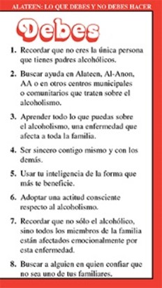 alateen lo que debes y no debes hacer