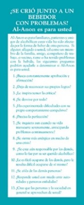 se crio junto a un bebedor con problemas al anon es para usted